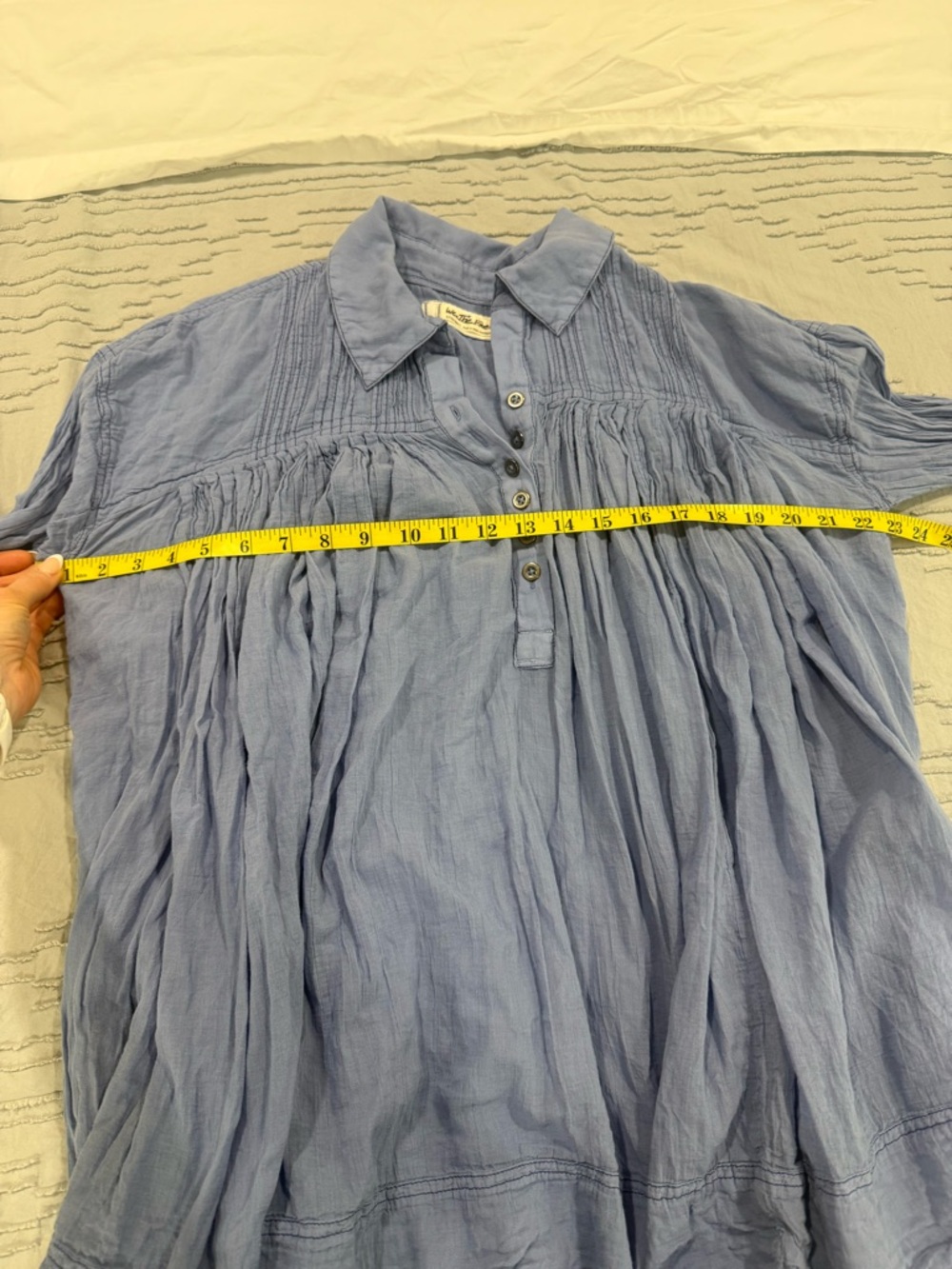 We The Free Sheer Swing Top - current on website.  Only worn once EUC - Picture 9 of 12